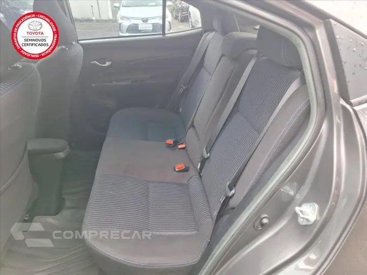 YARIS 1.5 16V FLEX SEDAN XL PLUS CONNECT MULTIDRI
