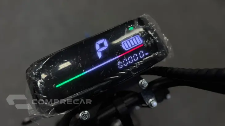 SCOOTER ELETRICA CHOPPER X13 PRETA 1000W