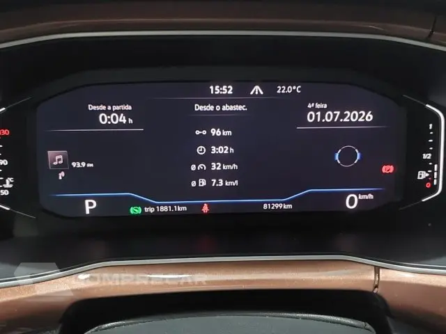T-CROSS - 1.0 200 TSI TOTAL COMFORTLINE AUTOMÁTICO