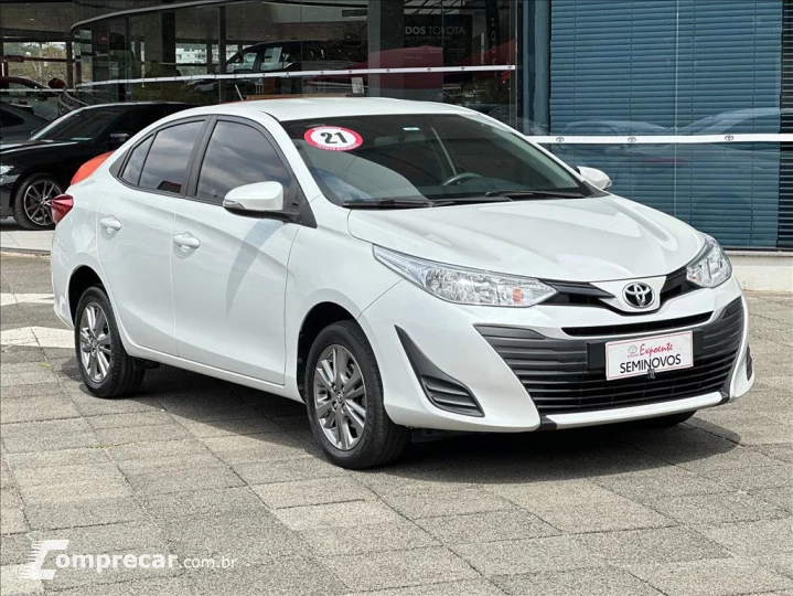 YARIS 1.5 16V FLEX SEDAN XL PLUS CONNECT MULTIDRI