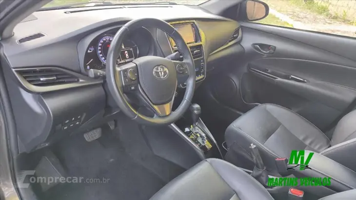 YARIS 1.5 16V FLEX SEDAN XLS CONNECT MULTIDRIVE