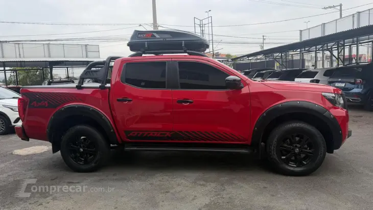 Frontier 2.3 ATTACK CABINE DUPLA 4X4 BI-TURBO DIESEL AUTOMÁT