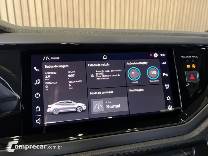 VIRTUS 1.4 250 TSI EXCLUSIVE AUTOMÁTICO