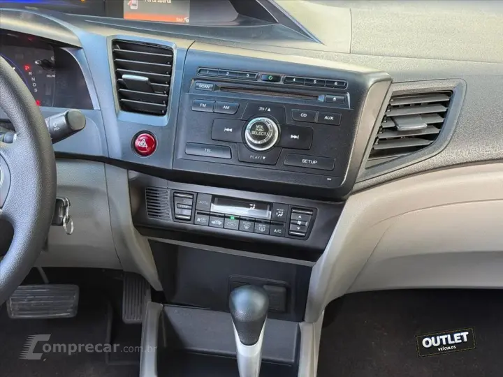 CIVIC 2.0 LXR 16V FLEX 4P AUTOMÁTICO