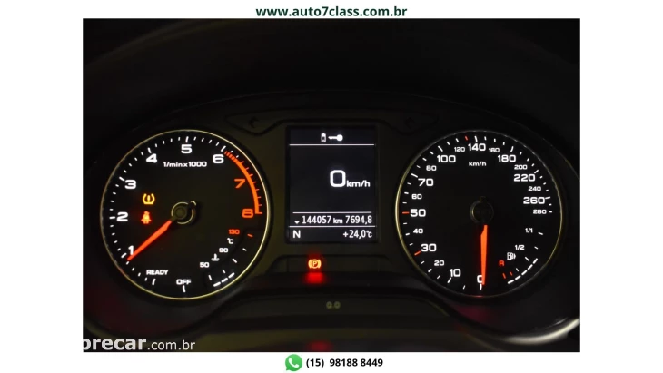 A3 - 1.4 TFSI SEDAN AMBIENTE 16V 4P TIPTRONIC