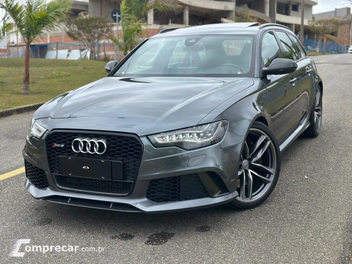 RS6 4.0 AVANT V8 32V BI-TURBO GASOLINA 4P TIPTRONIC