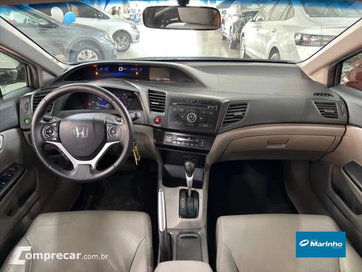 CIVIC 2.0 LXR 16V FLEX 4P AUTOMÁTICO