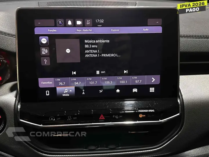 COMPASS 1.3 T270 TURBO FLEX LONGITUDE AT6