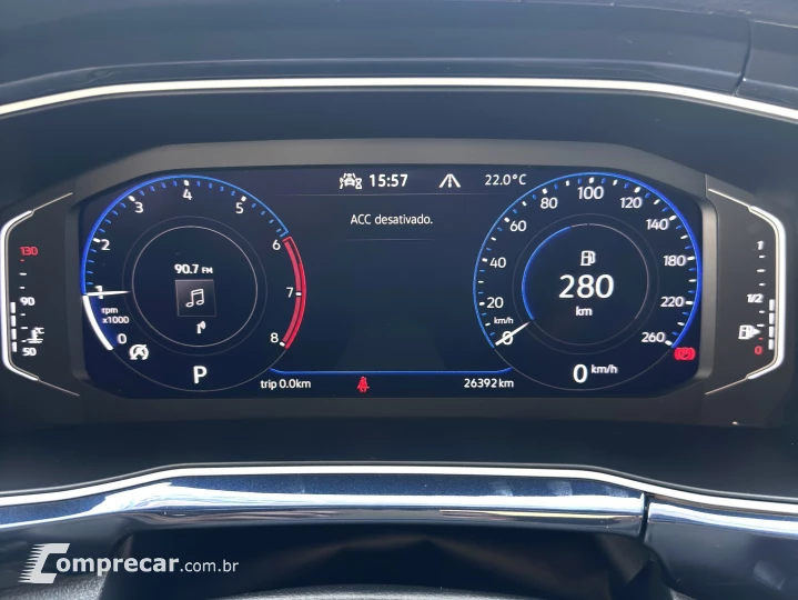 T-CROSS 1.0 200 TSI TOTAL FLEX COMFORTLINE AUTOMÁTICO