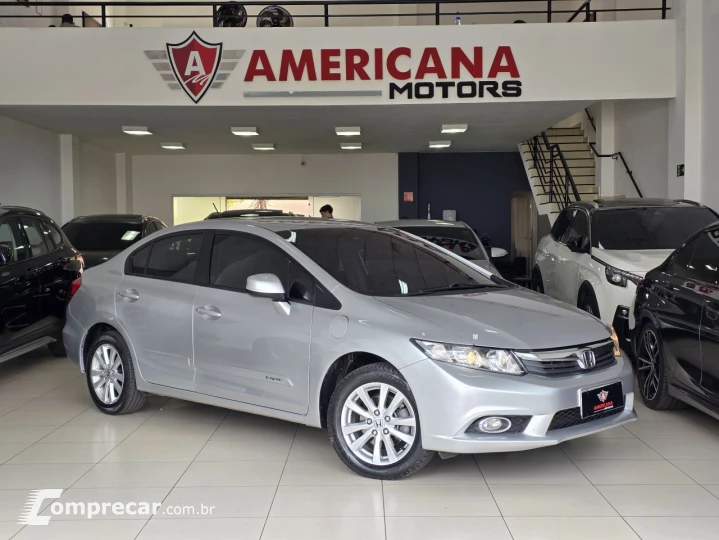 Civic 1.8 16V 4P FLEX LXS AUTOMÁTICO
