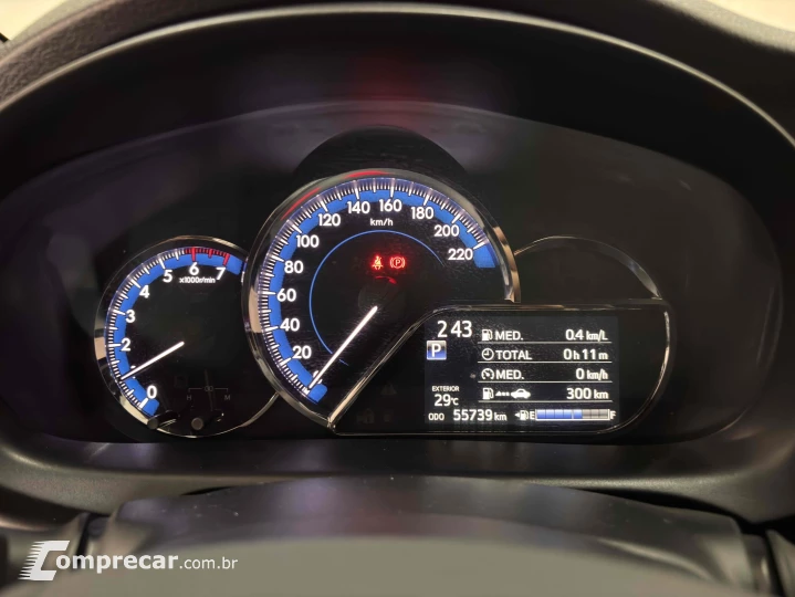 YARIS 1.5 16V FLEX XLS CONNECT MULTIDRIVE
