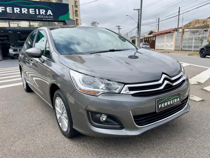 C4 Lounge 1.6 Origine 16V Turbo Flex 4P Automático