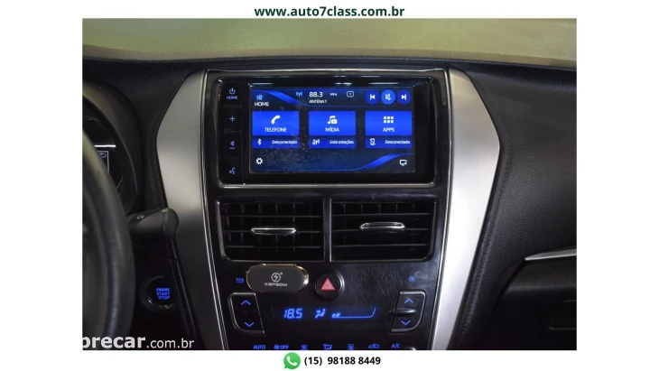 YARIS SEDAN - 1.5 16V SEDAN XS MULTIDRIVE