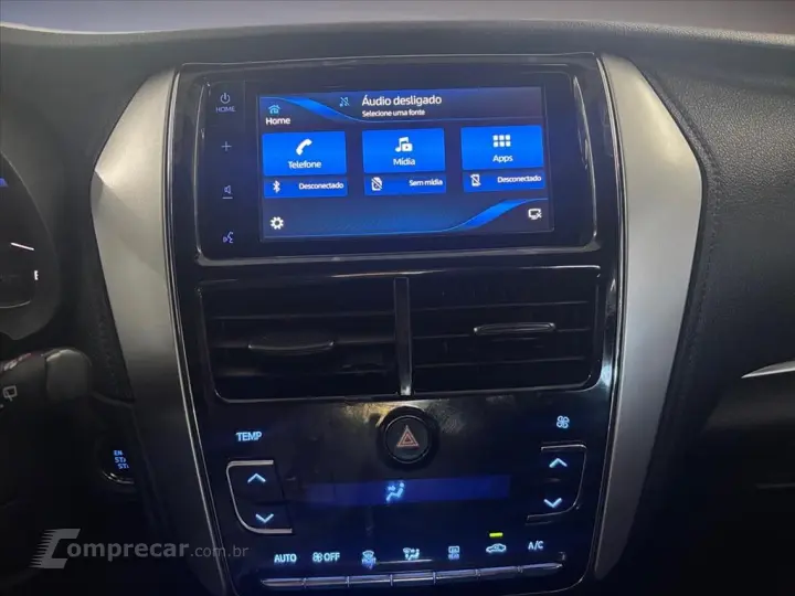 YARIS 1.5 16V FLEX XL PLUS CONNECT MULTIDRIVE