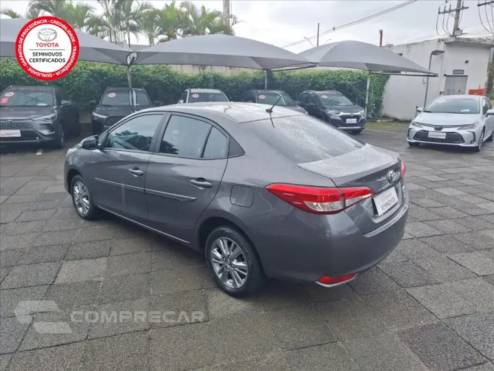 YARIS 1.5 16V FLEX SEDAN XL PLUS CONNECT MULTIDRI