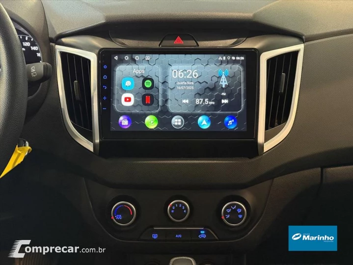 CRETA 1.6 16V FLEX ACTION AUTOMÁTICO