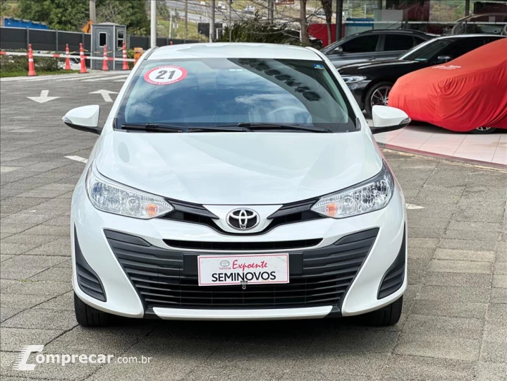 YARIS 1.5 16V FLEX SEDAN XL PLUS CONNECT MULTIDRI
