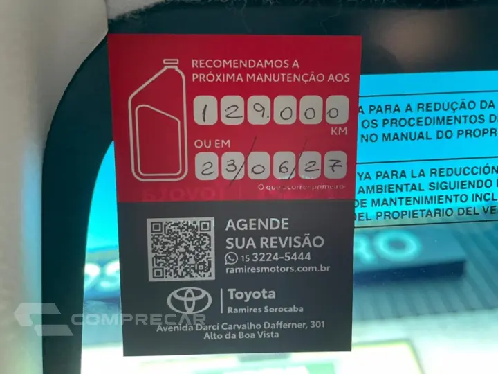 COROLLA 1.8 GLI 16V FLEX 4P AUTOMÁTICO