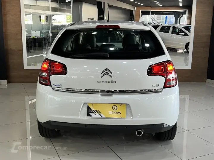 C3 1.6 EXCLUSIVE 16V FLEX 4P AUTOMÁTICO