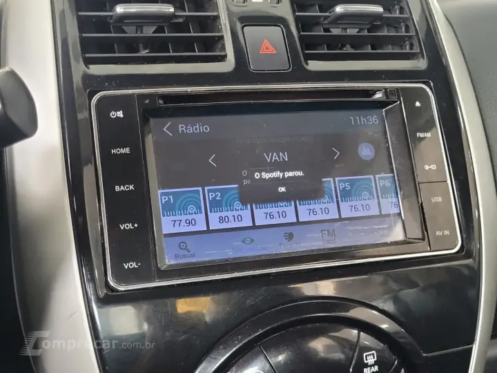 VERSA SL 1.6 16V FlexStart 4p Mec.