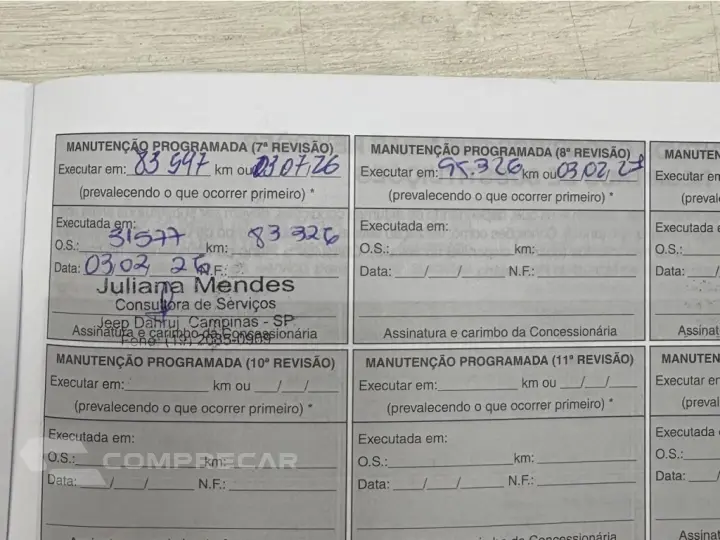 COMPASS 1.3 T270 TURBO FLEX LONGITUDE AT6