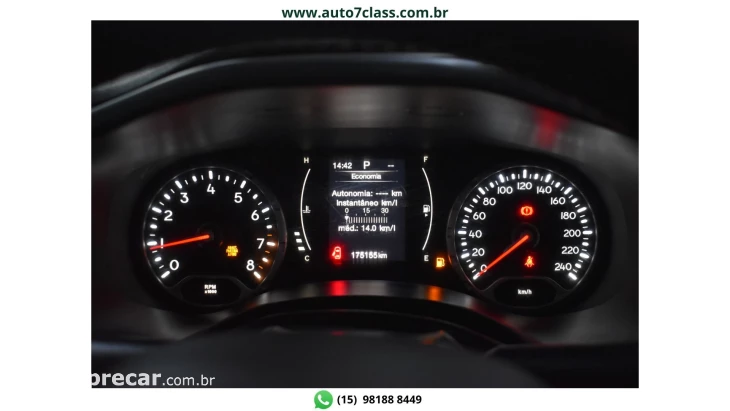 RENEGADE - 1.8 16V LONGITUDE 4P AUTOMÁTICO