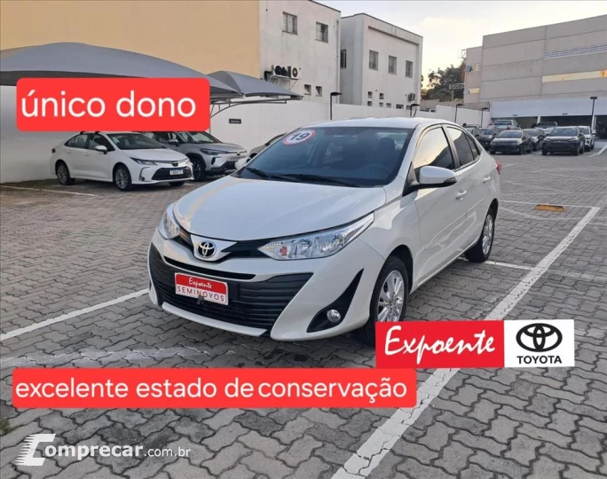 YARIS 1.5 16V FLEX SEDAN XL PLUS TECH MULTIDRIVE