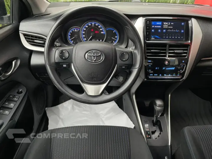 YARIS 1.5 16V FLEX SEDAN XL PLUS CONNECT MULTIDRIVE