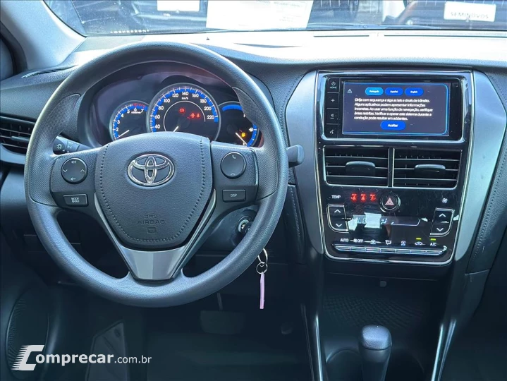 YARIS 1.5 16V FLEX SEDAN XL LIVE MULTIDRIVE