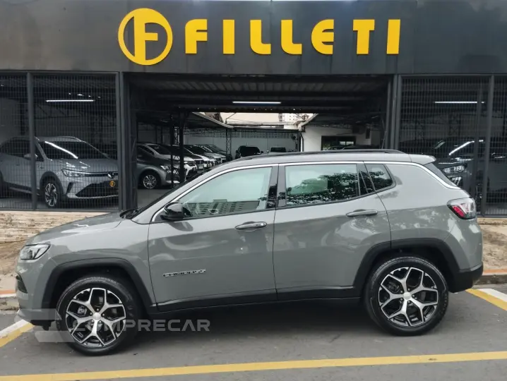 Compass 1.3 16V 4P FLEX LONGITUDE T270 TURBO AUTOMÁTICO