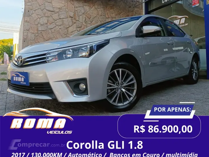 Corolla 1.8 Gli 16V Flex 4P Automático