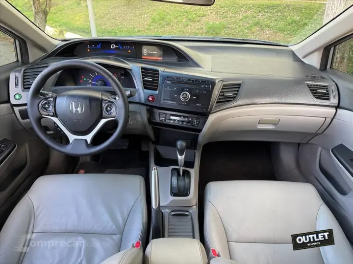 CIVIC 2.0 LXR 16V FLEX 4P AUTOMÁTICO
