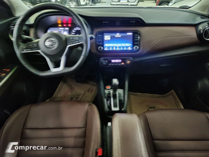 Kicks 1.6 16V 4P FLEXSTART EXCLUSIVE XTRONIC AUTOMÁTICO CVT