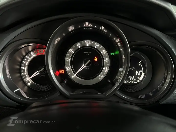 C3 1.6 EXCLUSIVE 16V FLEX 4P AUTOMÁTICO