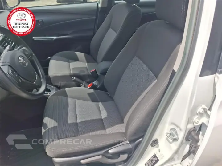 YARIS 1.5 16V FLEX SEDAN XL LIVE MULTIDRIVE