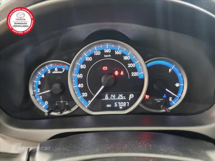 YARIS 1.5 16V FLEX SEDAN XL MULTIDRIVE