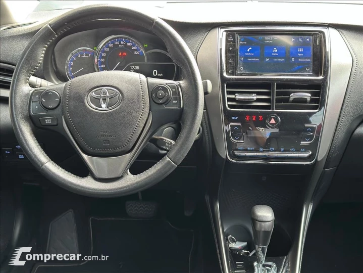 YARIS 1.5 16V FLEX SEDAN XLS CONNECT MULTIDRIVE