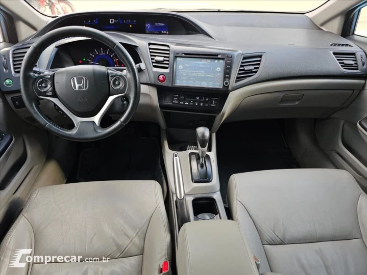CIVIC 2.0 LXR 16V FLEX 4P AUTOMÁTICO