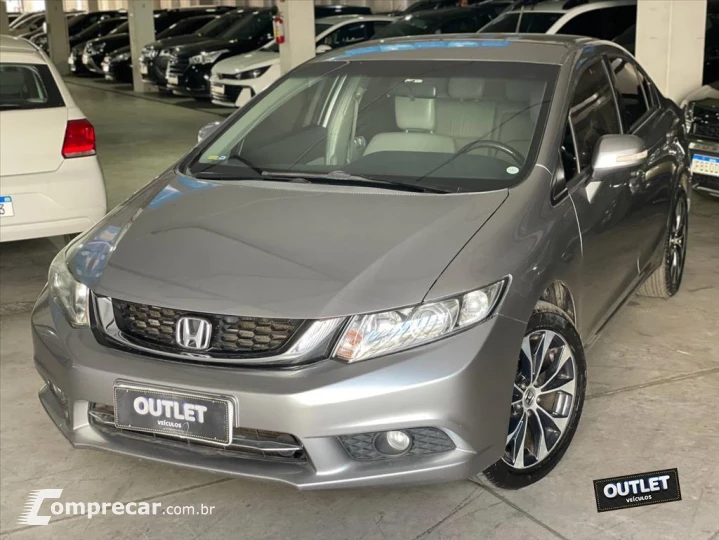 CIVIC 2.0 LXR 16V FLEX 4P AUTOMÁTICO