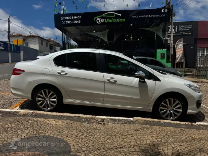 408 Sedan Griffe 1.6 TB Flex 16V 4p Aut.