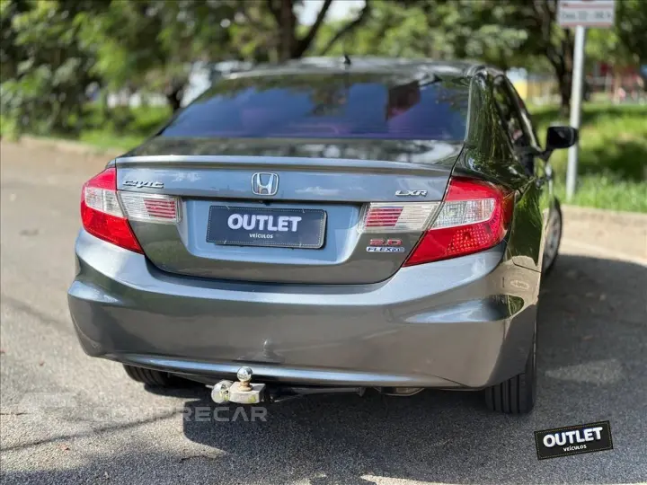 CIVIC 2.0 LXR 16V FLEX 4P AUTOMÁTICO
