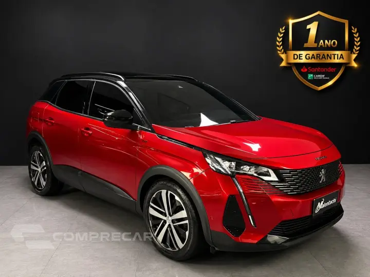 3008 1.6 16V THP GASOLINA GT PACK AUTOMÁTICO