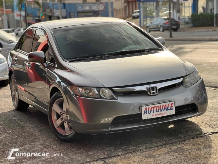CIVIC 1.8 LXS 16V FLEX 4P AUTOMÁTICO