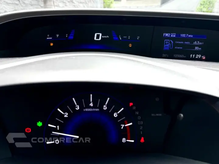 CIVIC 1.8 LXS 16V FLEX 4P AUTOMÁTICO