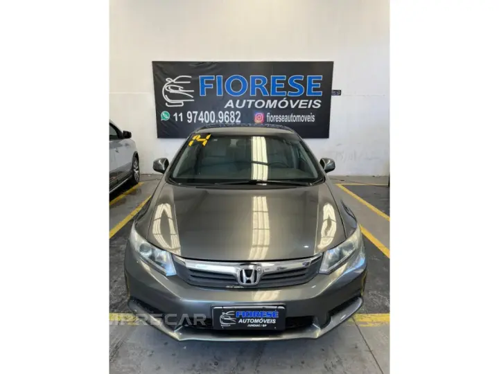 CIVIC 1.8 LXS 16V FLEX 4P AUTOMÁTICO