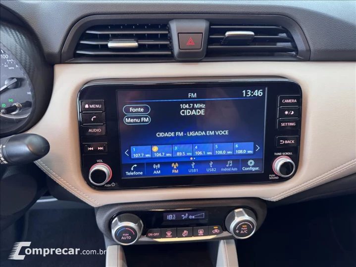 VERSA 1.6 16V FLEX EXCLUSIVE XTRONIC