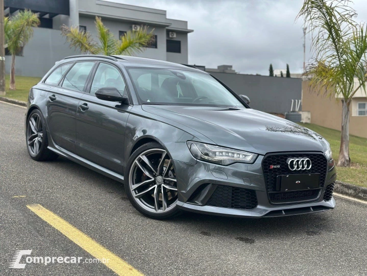 RS6 4.0 AVANT V8 32V BI-TURBO GASOLINA 4P TIPTRONIC