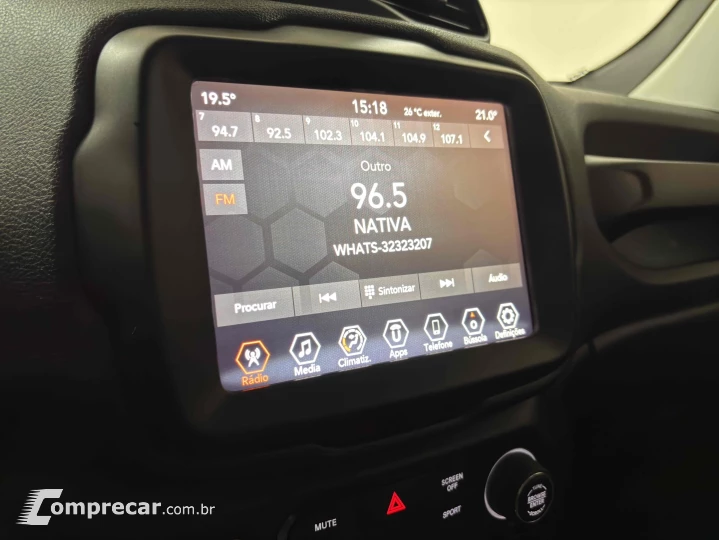 RENEGADE 1.8 16V FLEX LONGITUDE 4P AUTOMÁTICO
