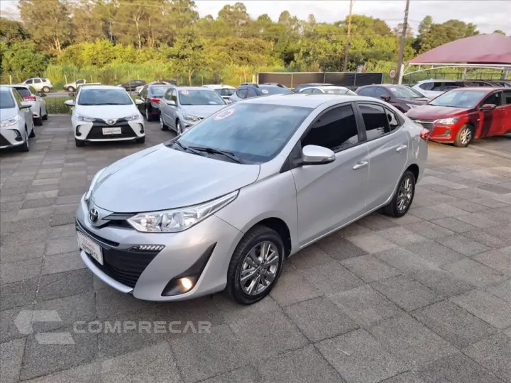 YARIS 1.5 16V FLEX SEDAN XL PLUS CONNECT MULTIDRI