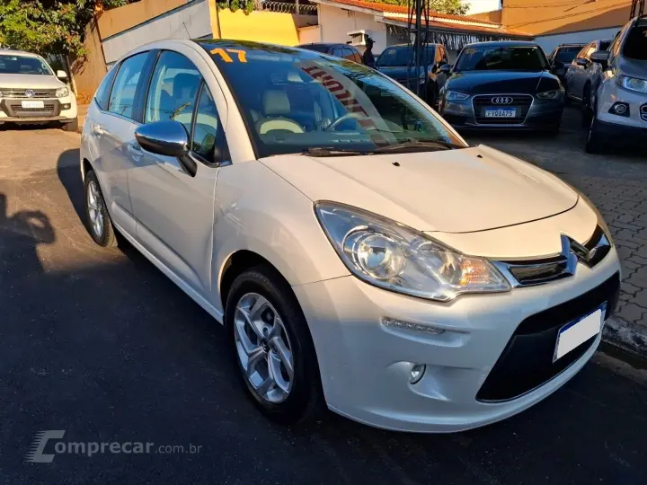 C3 1.6 Exclusive 16V Flex 4P Automático